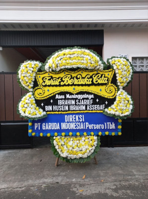 Papan Bunga Duka di Kumai