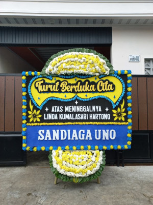 Papan Bunga Duka di Kumai