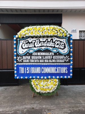 Papan Bunga Duka di Kumai